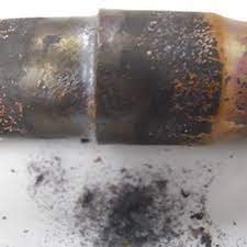 ống đồng sau khi hàn bị oxi hóa
