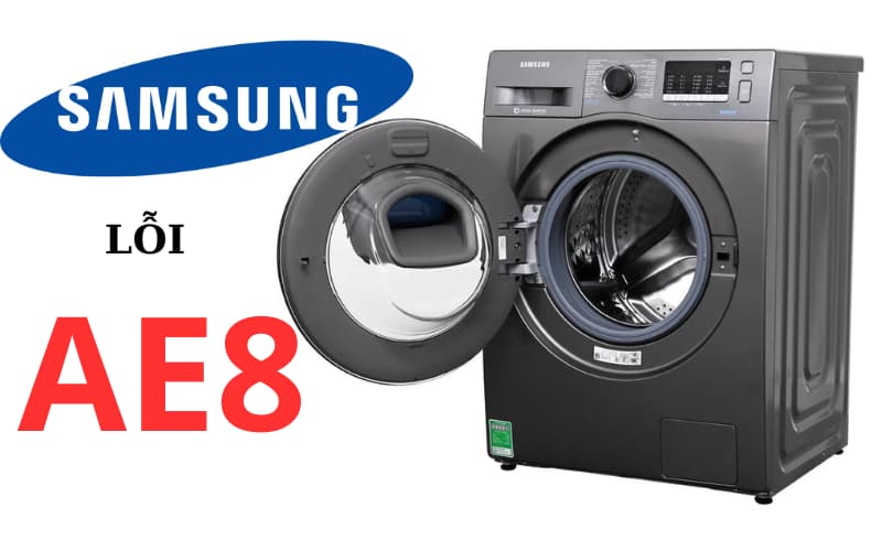 Lỗi AE8 máy giặt Samsung