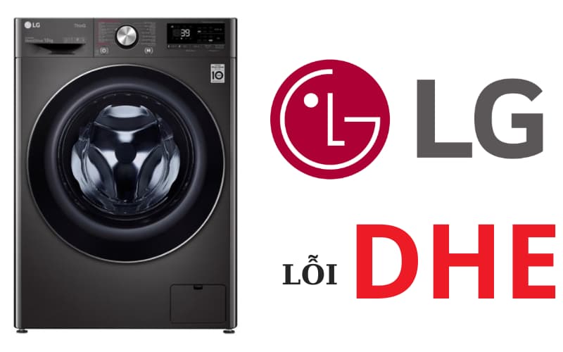 Lỗi DHE máy giặt LG