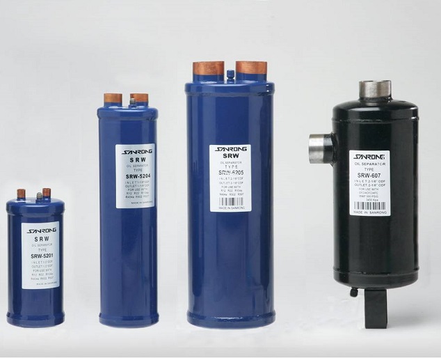 Bình tách dầu, chức năng và vị trí bình tách dầu trong hệ thống lạnh công nghiệp