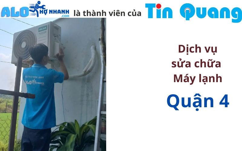 Sửa chữa máy lạnh quận 4