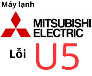 Lỗi U5 máy giặt Mitsubishi