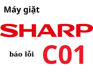 Lỗi C01 máy giặt Sharp