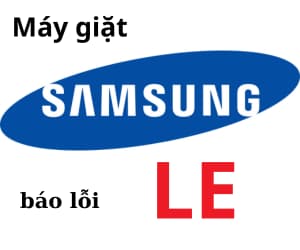 Lỗi LE máy giặt Samsung