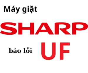 Lỗi UF máy giặt Sharp