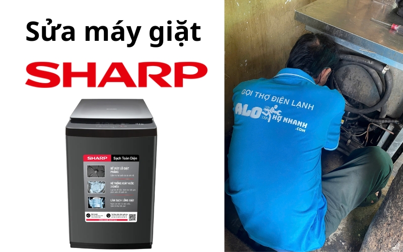 Sửa chữa máy giặt Sharp