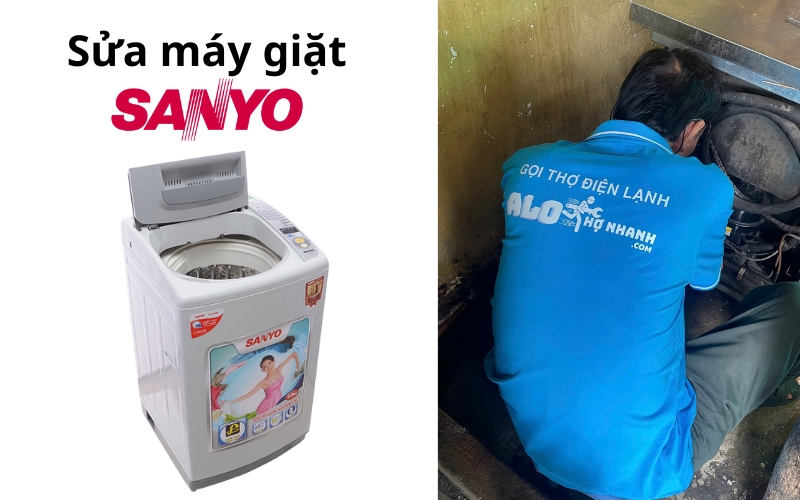 Sửa chữa máy giặt Sanyo