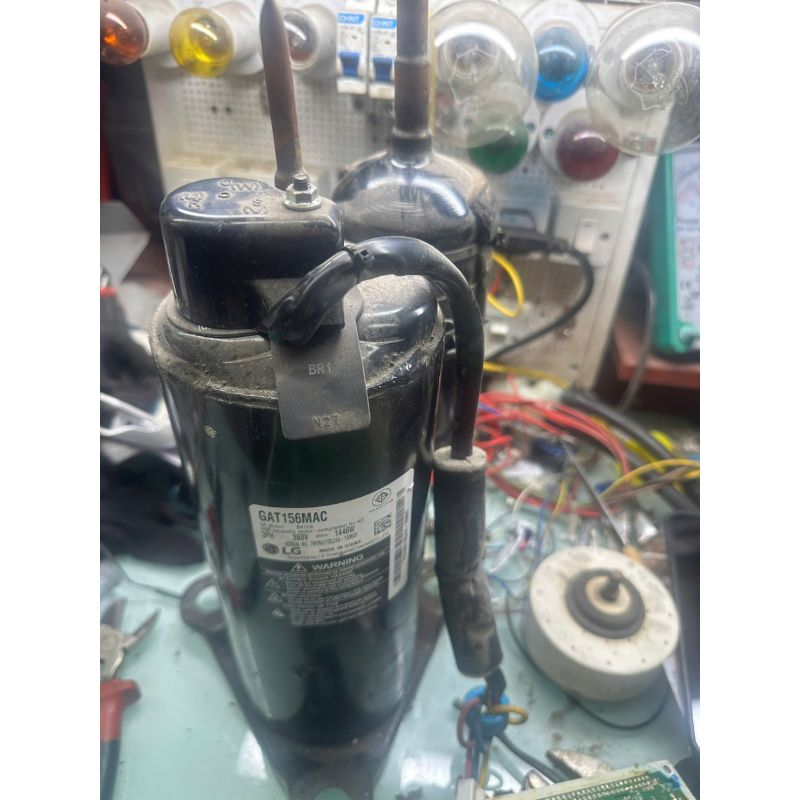 Block máy nén lạnh điều hòa LG 2HP Inverter Model V18ENDW