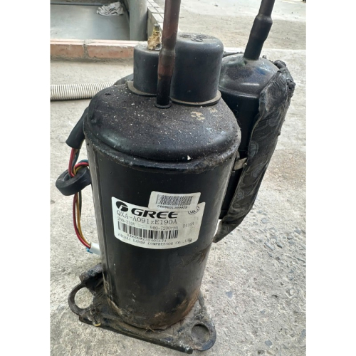 Block máy nén máy lạnh gree QWA-A091zE190A tháo máy