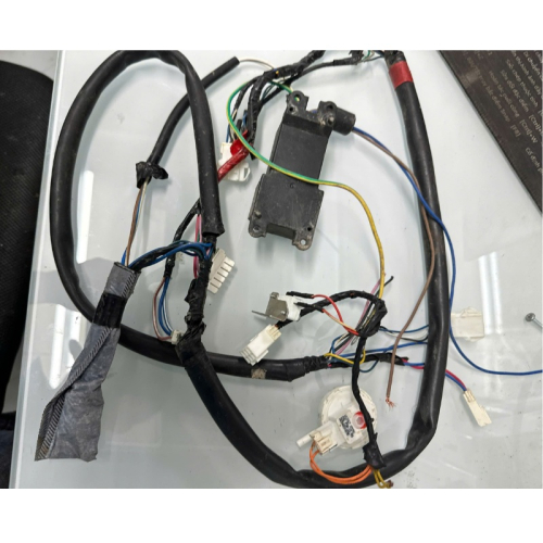 Bộ dây điện máy giặt inverter Aqua cửa trên  AQW-DR100ET tháo máy
