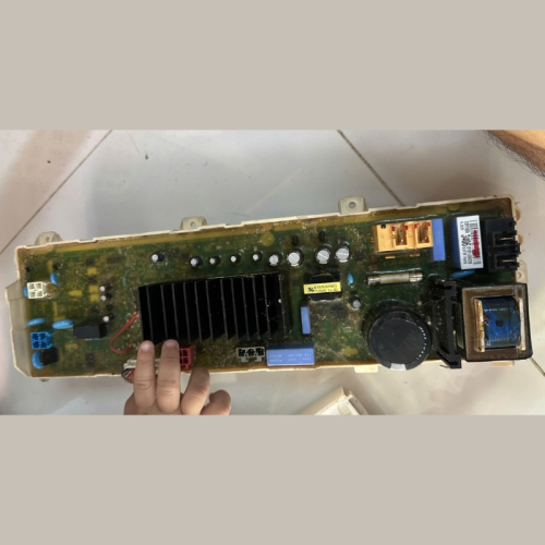 Bo mạch công xuất máy giặt LG inverter cửa ngang F1207NMPW tháo máy