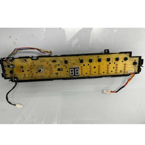 Bo phím hiển thị máy giặt inverter Aqua cửa trên  AQW-DR100ET tháo máy