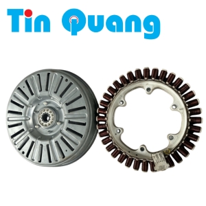 Cuộn dây mâm từ mô tơ máy giặt Lg cửa ngan F1407NMPW tháo máy