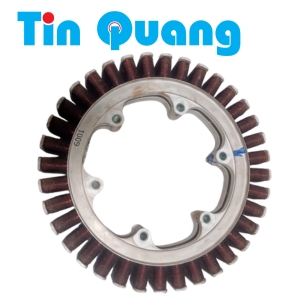 Cuộn dây và mâm từ máy giặt cửa ngang LG  fc1409s2w