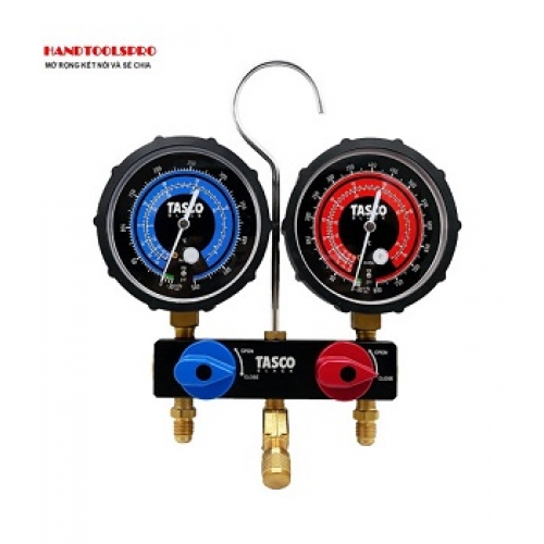 Đồng hồ nạp gas TB145BV hãng TASCO Black