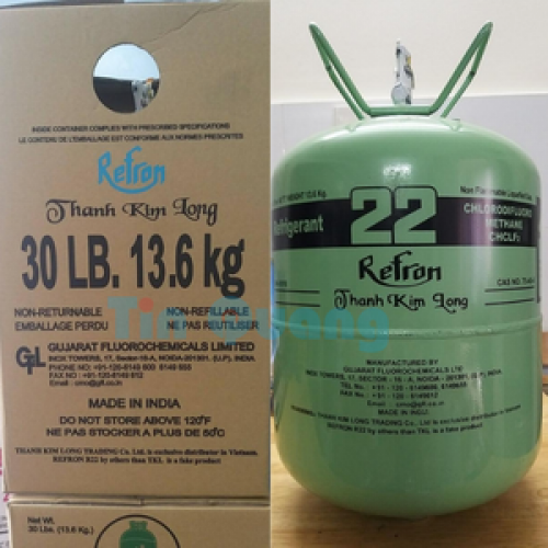 gas lạnh r22 refron 13.6kg