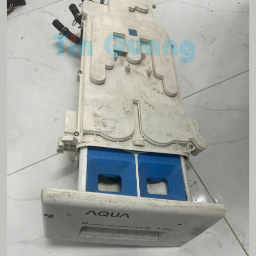 Hộp xà phòng máy giặt Aqua cửa trước AQD-D850E tháo máy