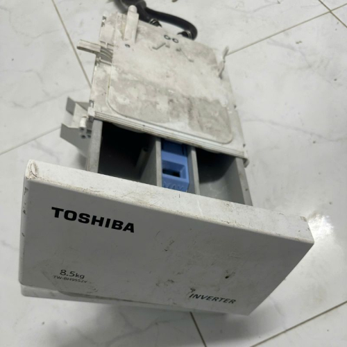 Hộp xà phòng máy giặt toshiba cửa ngang inverter TW-BH95S2V