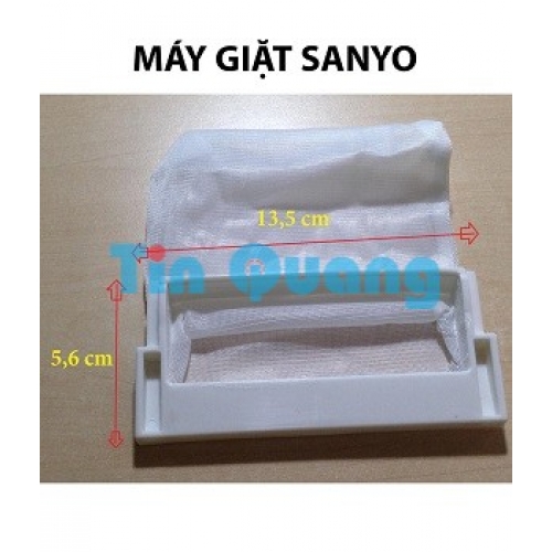 Túi lưới lọc máy giặt 135x58mm (Sanyo dòng 6.5kg)