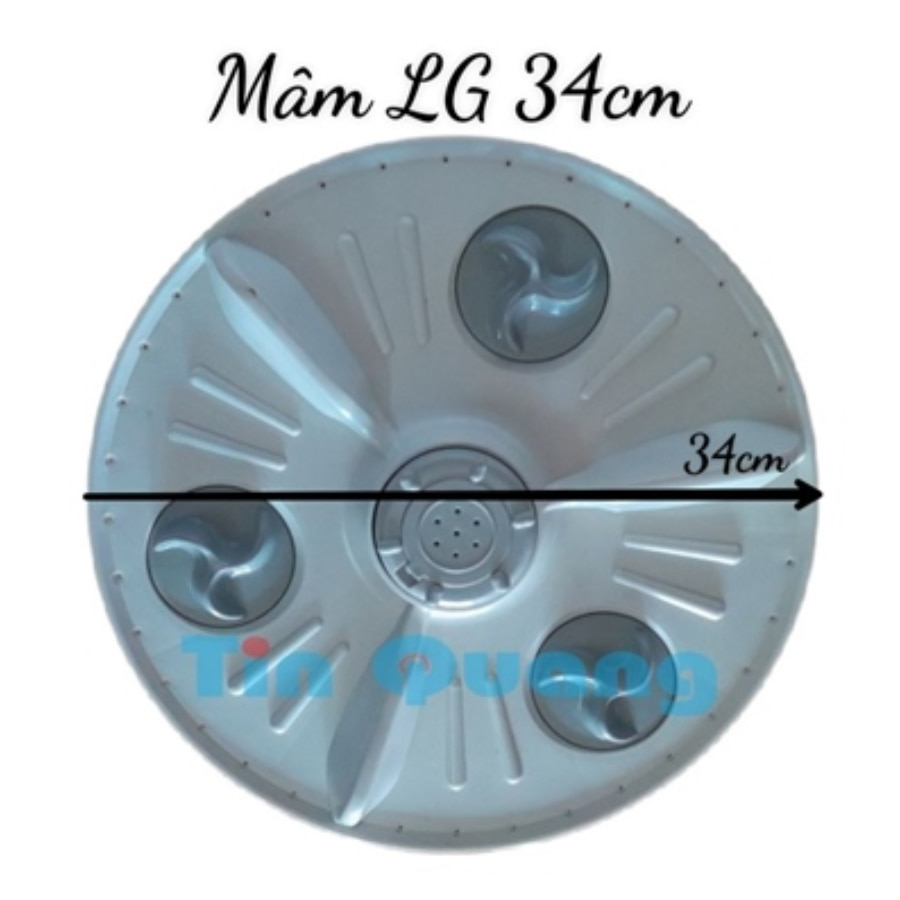 Mâm máy giặt LG 34cm