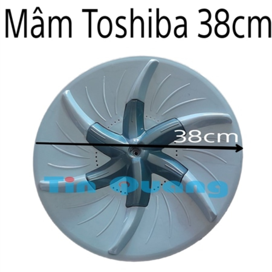 Mâm máy giặt Toshiba 38cm (dùng cho máy 9kg đến 10kg)