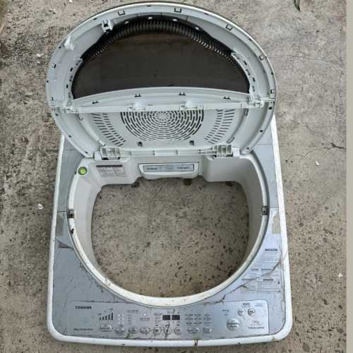 Mặt nạ phím nhựa máy giặt Toshiba AW-DC1500WV, DC1300WV, SD120SV, SD130SV
