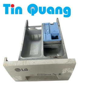 Nắp hộp khay xà phòng máy giặt Lg cửa ngan F1407NMPW tháo máy