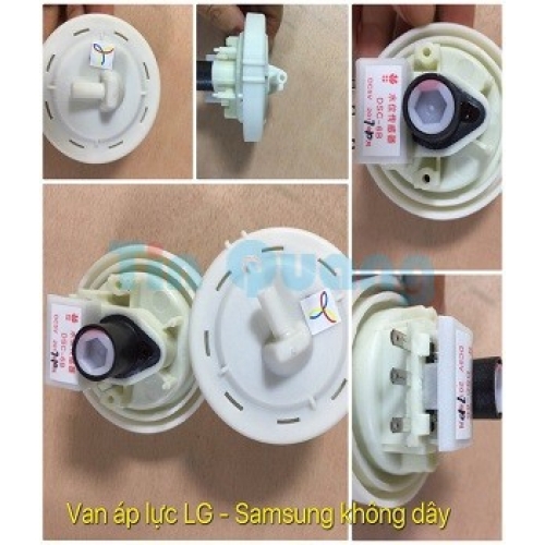 Van áp lực SAMSUNG - LG, phao cân nước máy giặt SAMSUNG - LG, phao áp suất máy SAMSUNG - LG