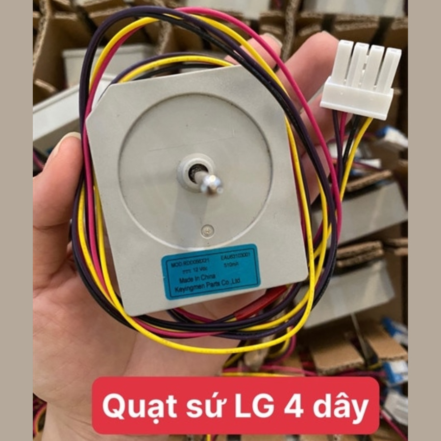 Quạt tủ lạnh sứ LG 4 dây