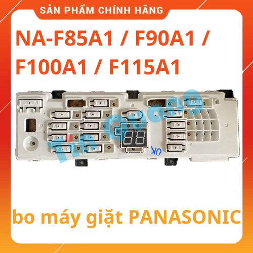 Bo mạch máy giặt Panasonic NA-F85A1 / F90A1 / F100A1 / F115A1 16 Phím